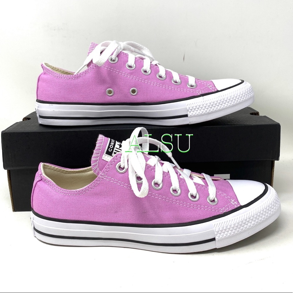 🌸Sale🌸 Converse Ctas Canvas Low Peony Pink Women's Size 6 Sneakers 166708F - Picture 2 of 10